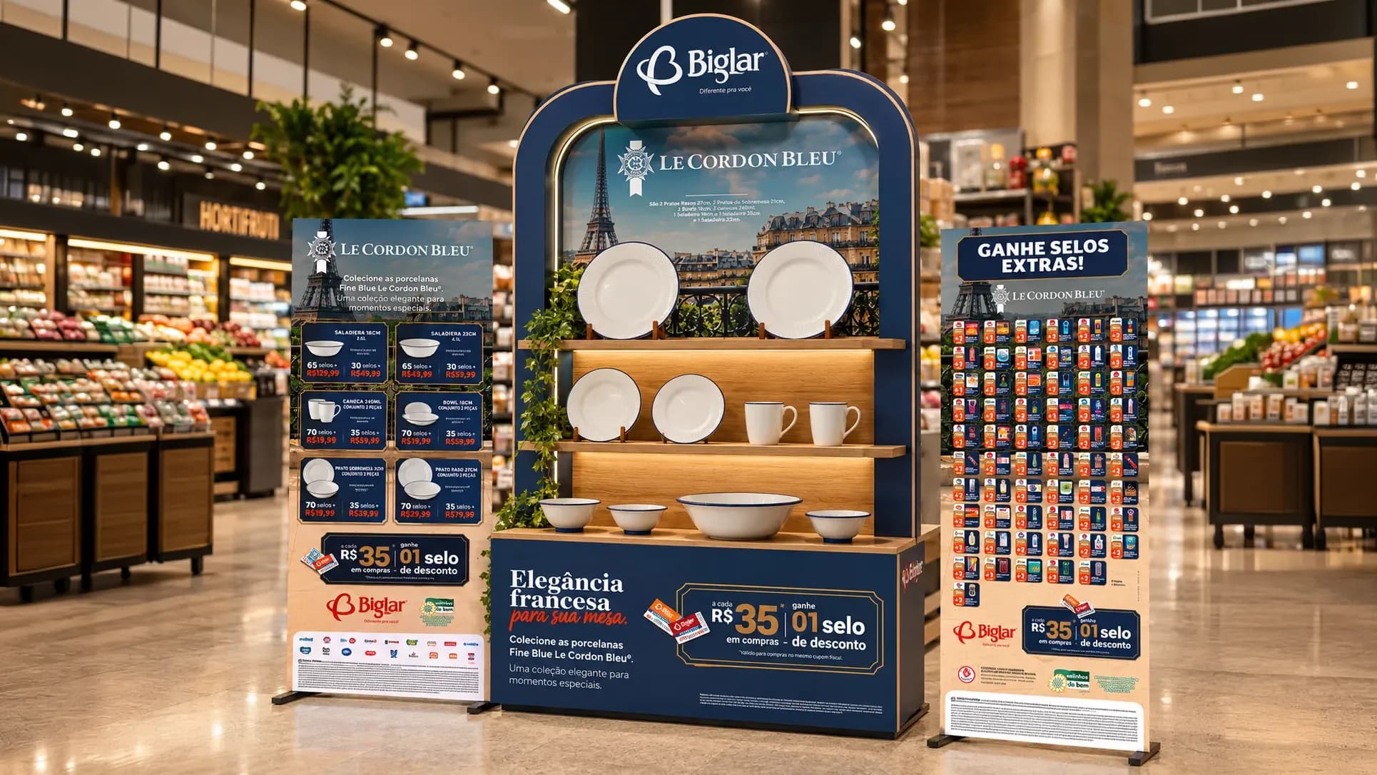 BigLar - Linha de Louças Fine Blue Le Cordon Bleu — imagem 1