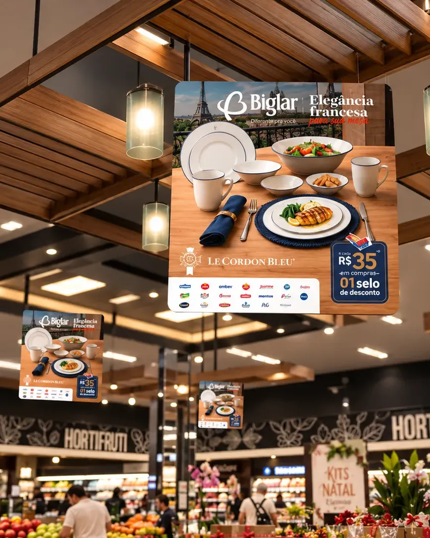 BigLar - Linha de Louças Fine Blue Le Cordon Bleu — imagem 2