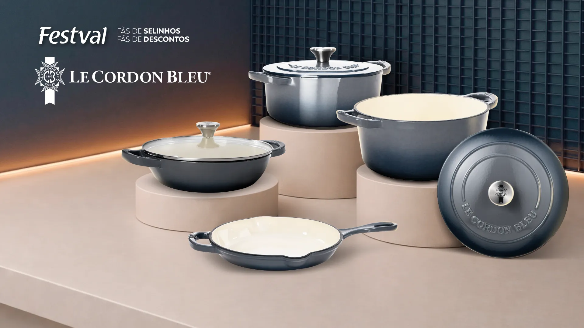 Festval - Panelas de Ferro Eternité Le Cordon Bleu