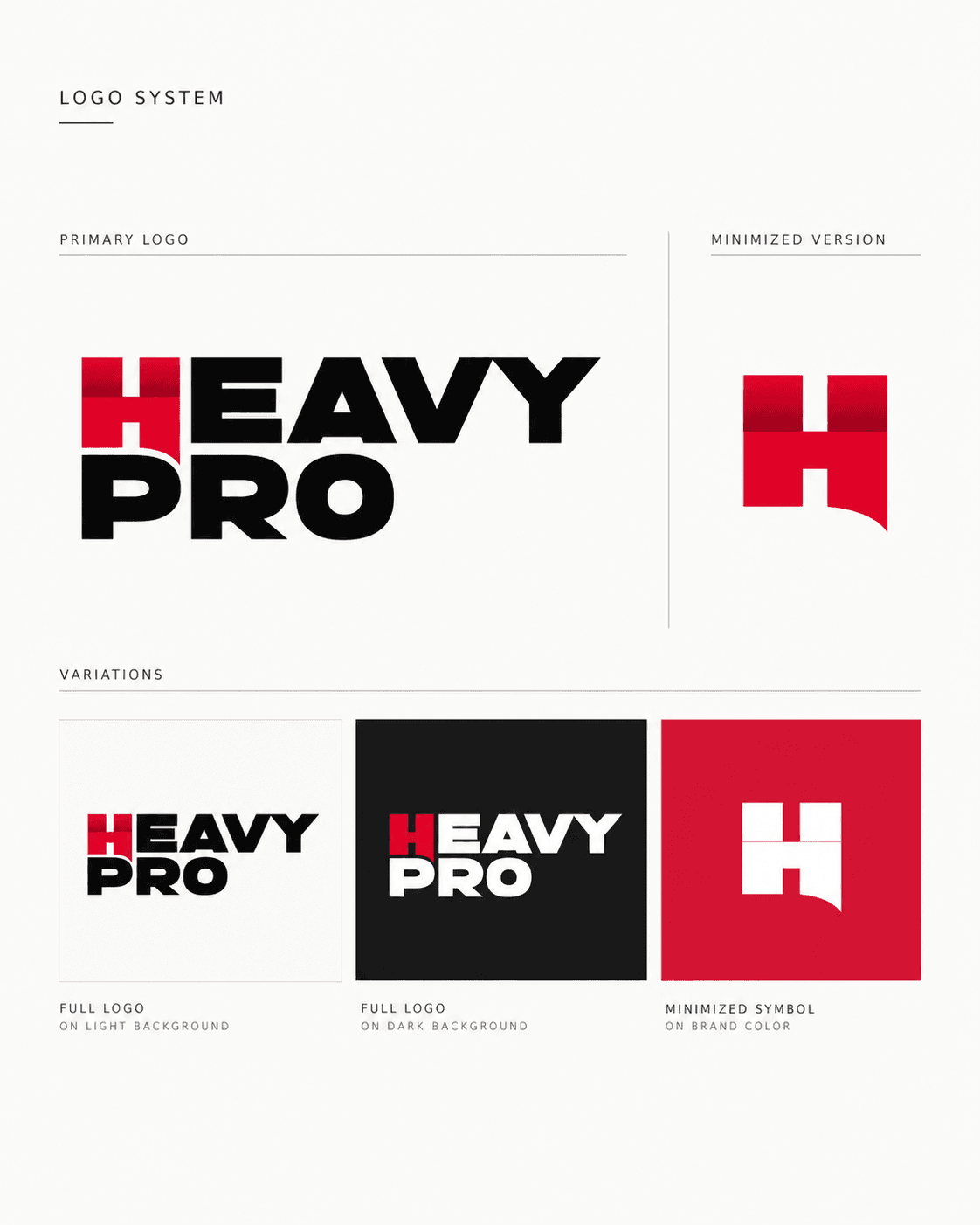 Heavy Pro — Branding Identity — imagem 1