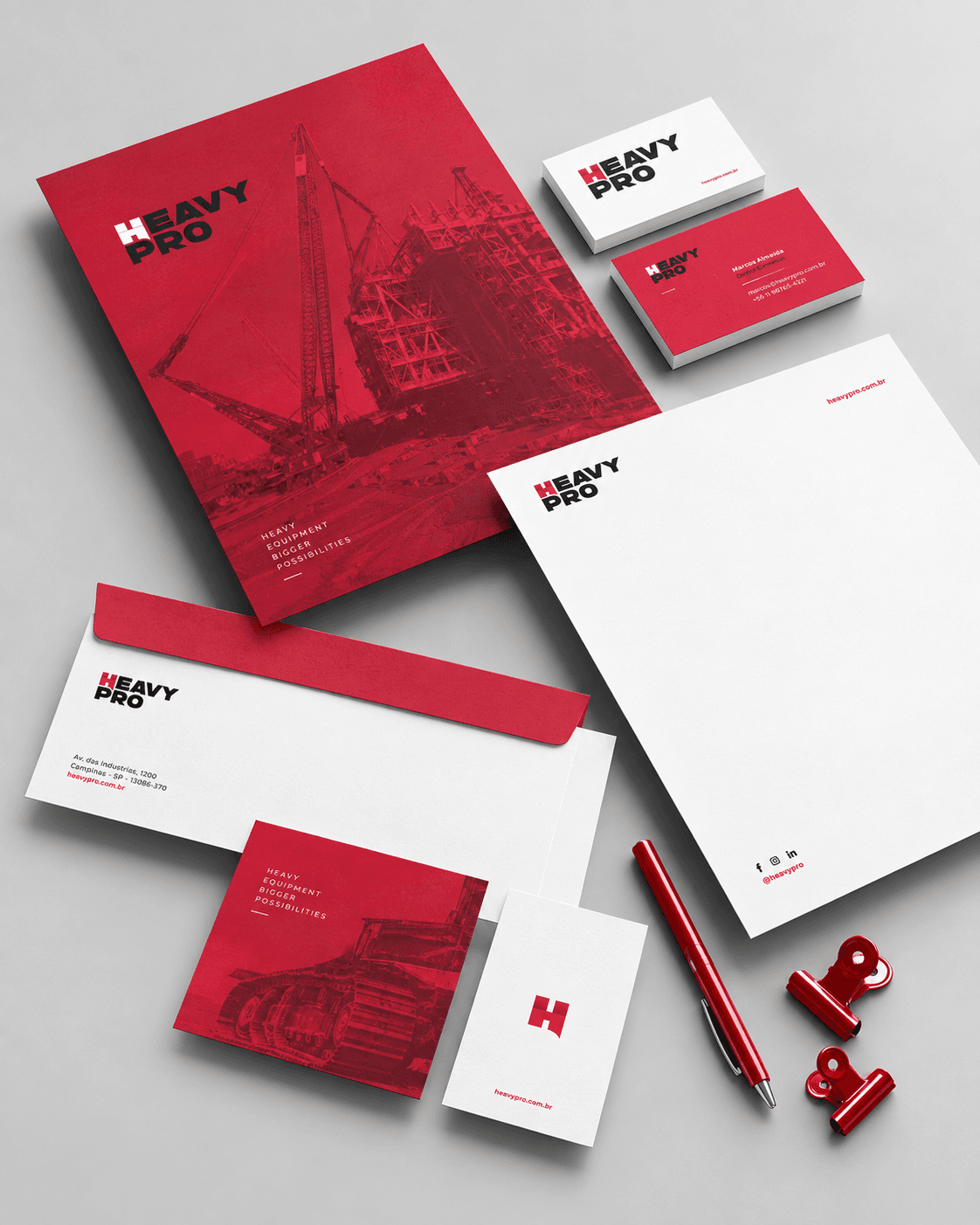 Heavy Pro — Branding Identity — imagem 3