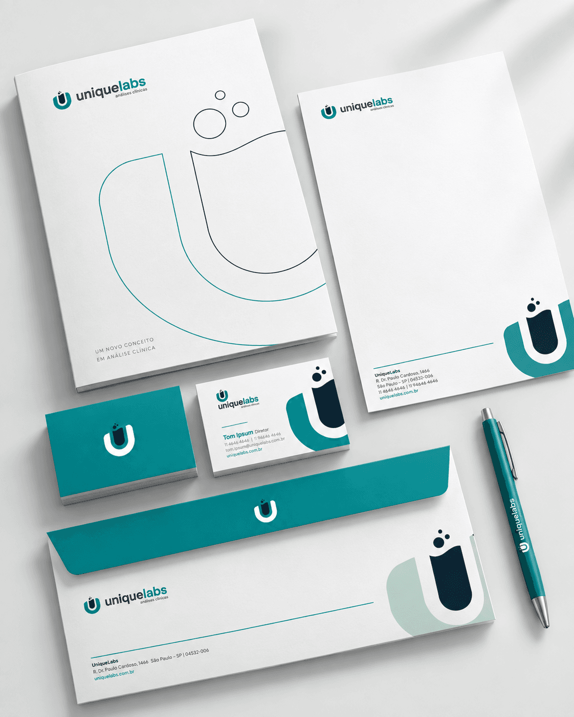 UniqueLabs — Branding Identity — imagem 4